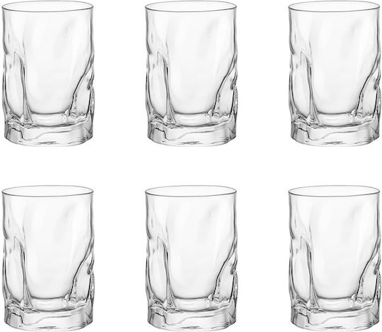 Bormioli Rocco Set Gläser Wasser aus Glas 300ml 6Stück