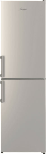 Indesit Ψυγειοκαταψύκτης 287lt Υ182.4xΠ54xΒ57.5εκ. Inox IB55 732 X