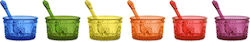 Baci Milano Ice Cream Serving Bowl Round 6pcs