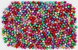 Mărgele metalice Fandy de 5 mm, 40g