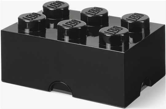 LEGO Recipient pentru copii din plastic Negru
