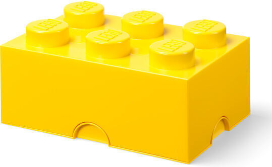 LEGO din Plastic Galben 37.5x25x18cm 1buc