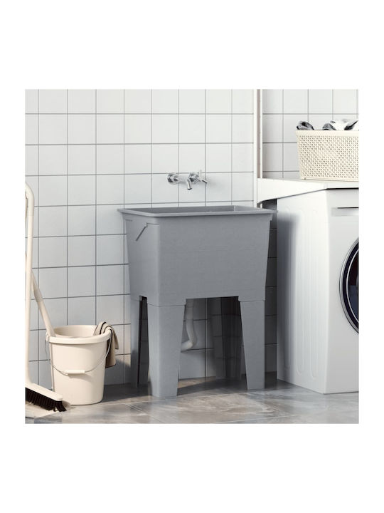 vidaXL Επικαθήμενος Νιπτήρας Πορσελάνης 59x41x7...