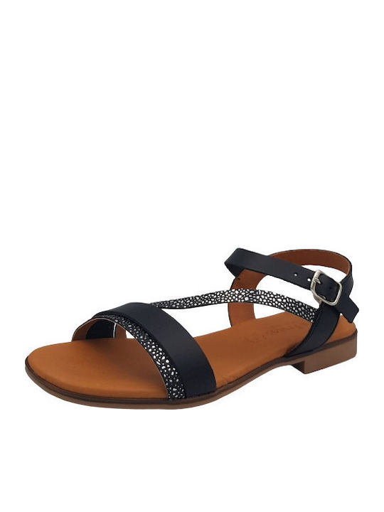 Sandale Casual Damă Anatomici Din Piele Negre