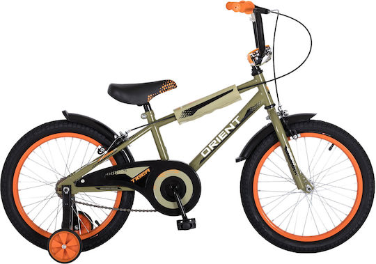 Orient Tiger 18" Kids Bicycle BMX (2024) Green