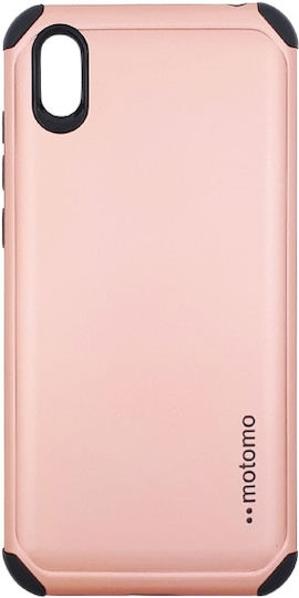 Harte Rückseite Fall Motomo Huawei Y5 2019/honor 8s Pink Gold