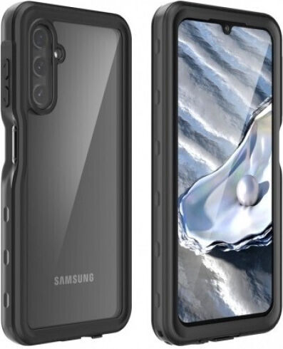 Αδιάβροχη Θήκη Redpepper Samsung Galaxy A15 5g 4g Sm-a156 Shockproof Waterproof Black/clear