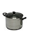 Lamart Deep Stainless Steel Pot 8lt /