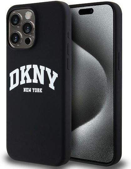 DKNY Liquid Umschlag Rückseite Silikon / Kunststoff Weiß (iPhone 15 Pro Max)