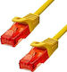 ProXtend U/UTP Kat.6 Ethernet-Netzwerkkabel 3m Gelb 1Stück