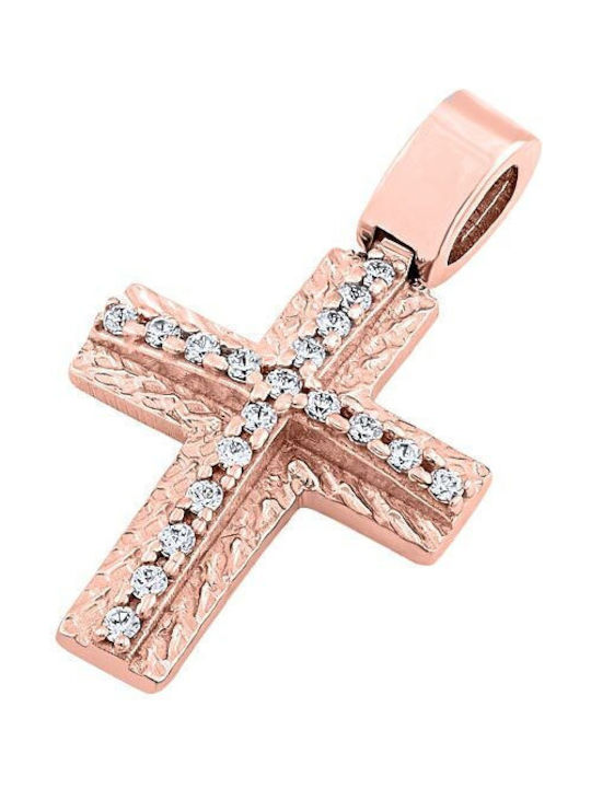 Iris Gold Women's Rose Gold Plated Cross