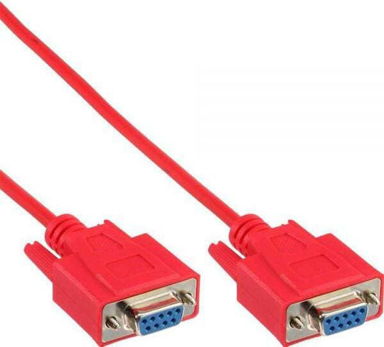 InLine VGA female to VGA female Black 2m Cable (12222B)