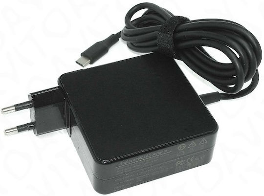 USB-C Laptop Charger 18W 3A for Huawei with Detachable Power Cable Bulk (ADL-65A1)