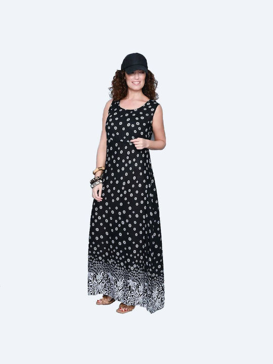 Mdl Maxi Kleid Schwarz