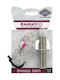 Katzenspielzeug-Set Snoozy John D&D Keekaboo Ebi Sorrel Catnip 8 cm 25 ml Weiß
