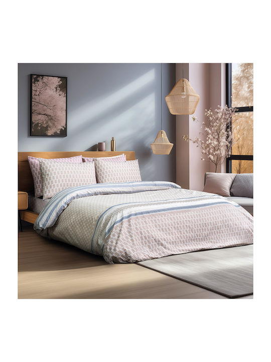Beauty Home Комплект Плик за Завивка Памучен Ки...