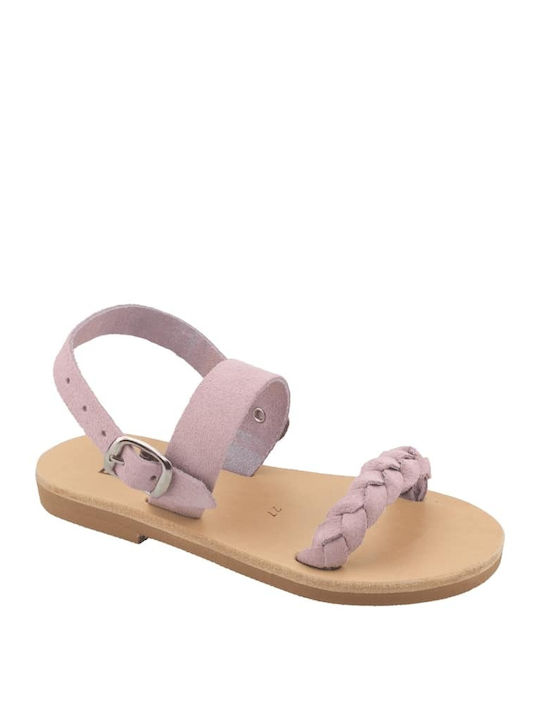 XX Kids' Sandals Pink Suede