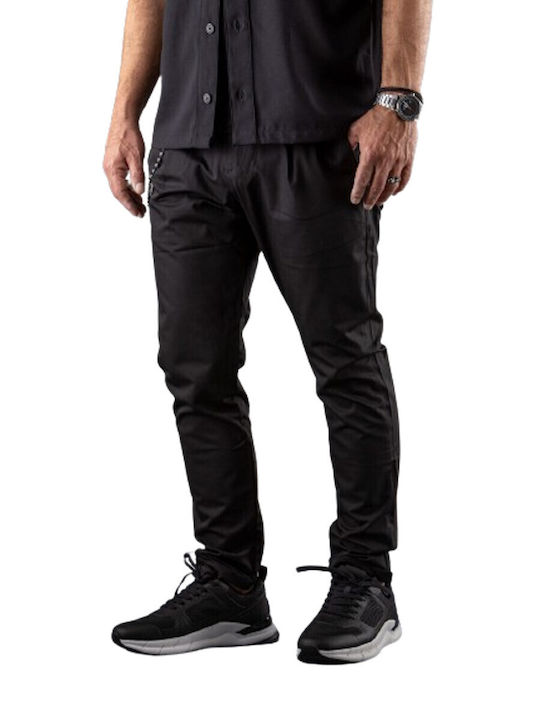 Damaged Jeans Мъжко Черно Панталон