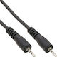 InLine Καλώδιο Ήχου 3.5mm male - 3.5mm male Μαύρο 5m 99936G
