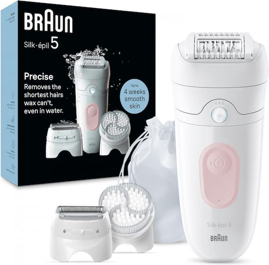 Braun Silk Epil 5 Wet&Dry Σετ Αποτρίχωσης Epilator για Σώμα & Μπικίνι S71001371
