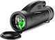 Telescop Monocular Profesional de Mare Putere 80x100 HD Zoom Bak-4 Prismă Focalizare Dublă