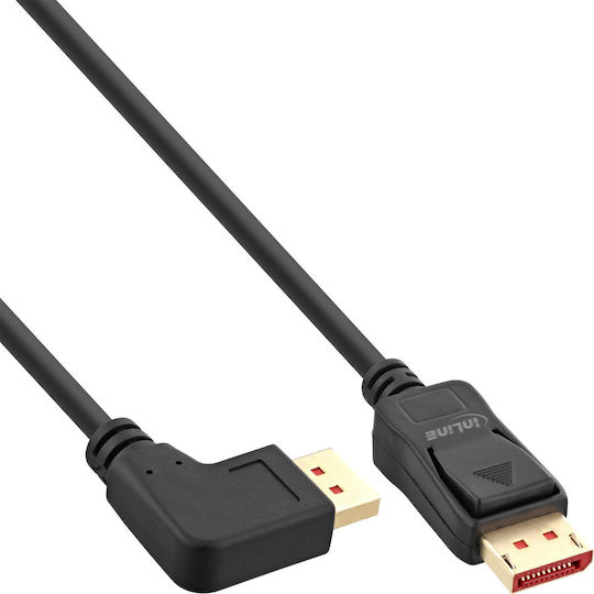 InLine Kabel DisplayPort-Stecker - DisplayPort-Stecker 2m Schwarz (17152L)