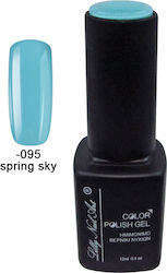 Lilly Nail Art Гел лак за нокти Spring sky 12мл