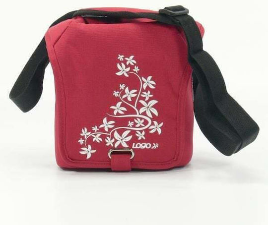 Logo Camera Shoulder Bag Red