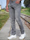 Herren Jeanshose mit Slim Passform Grey