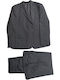 Herrenanzug mit Weste Black
