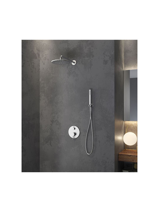 Karag Artemis Built-In with 2 Exits Inox Satinato