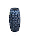 Fylliana Διακοσμητικό Βάζο Keramik Fl22039 Blau 12x12x23cm 1Stück