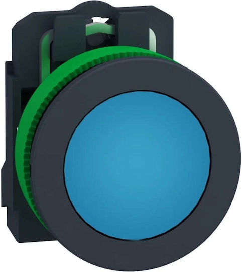 Schneider Electric Schalter Druckknopf mit Beleuchtung Blau 1Stück