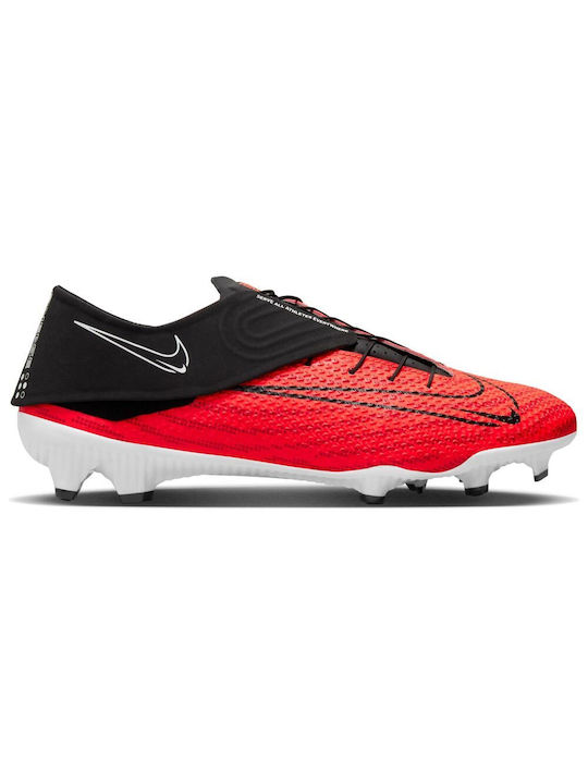 Nike Phantom GT2 Academy FlyEase MG Χαμηλά Ποδοσφαιρικά Παπούτσια με Τάπες Κόκκινα