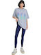 Jacqueline Everyday Women's Leggings Denim Blue