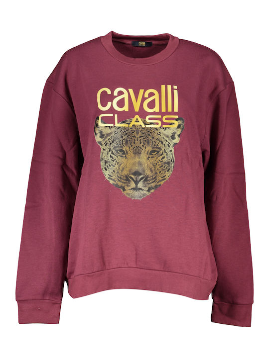 Roberto Cavalli Women's Sweatshirt Purple