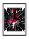 Walls Детско Рамка Spiderman Venom с Черна Рамка от Дърво 50x70см