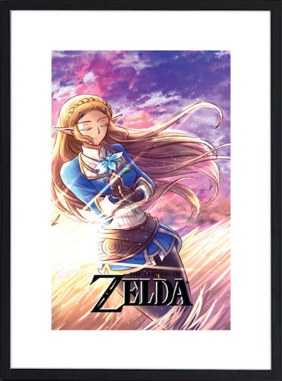 Walls Детска Рамка Princess Zelda с Черна Рамка от Дърво 15x20см