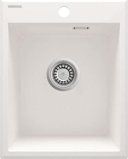 Deante Drop-In Küchenspüle aus Flüssigem Granit M50xP40cm Beige