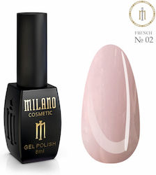 Gel Polish Milano French 02 8ml