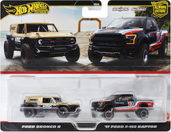 Hot Wheels Premium Car Culture Ford Bronco & '17 Ford F-150 Raptor για 3+ Ετών