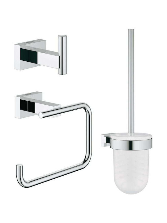 Grohe Επιτοίχιο Σετ Αξεσουάρ Μπάνιου Γυάλινο Grohe Επιτοίχιο Σετ Αξεσουάρ Μπάνιου Γυάλινο