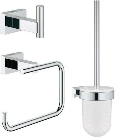 Grohe Wall-Mounted Комплект Аксесоари За Баня Стъклен Grohe Wall-Mounted Комплект Аксесоари За Баня Стъклен