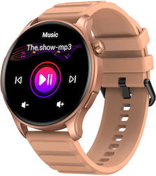 Zeblaze Btalk 3 Pro Smartwatch με Παλμογράφο (Ροζ)