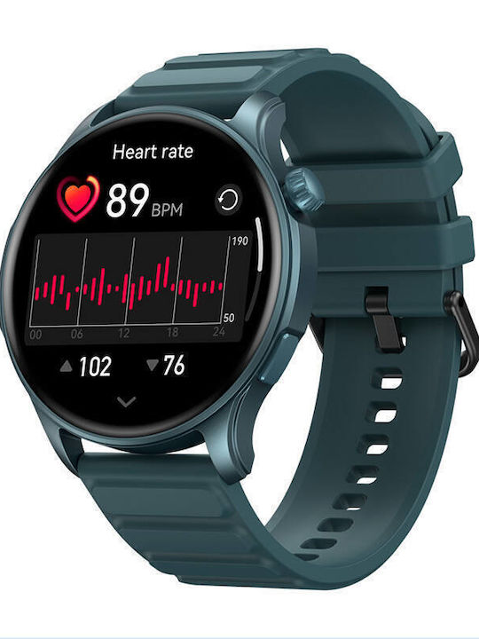 Zeblaze Btalk 3 Pro Smartwatch with Heart Rate Monitor (Blue)