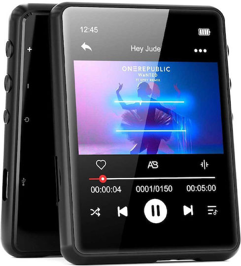 MECHEN M3 MP3 Player (64GB) with LCD / TFT Touch Screen 2.4" Black