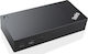 Lenovo Thinkpad Dock / USB-C Docking Station με DisplayPort Ethernet και σύνδεση 2 Οθονών Μαύρο