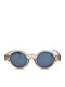 Gianfranco Ferre Unisex Sunglasses with Brown Plastic Frame and Blue Polarized Lens GFF1421 003