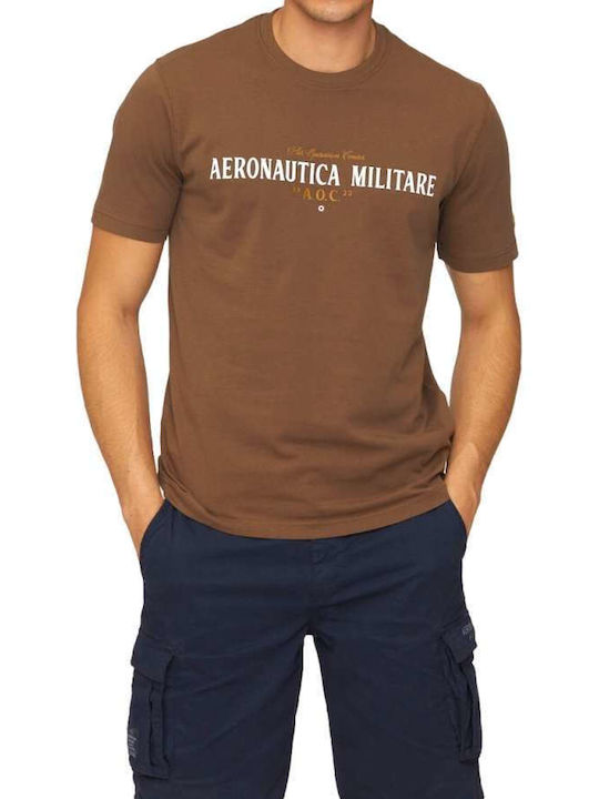 Aeronautica Militare T-shirt Bărbătesc cu Mânec...