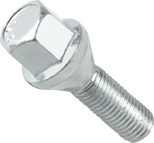 Lampa Wheel Locks CC1 M12x1.25mm Length 28mm for Key No 19 10pcs